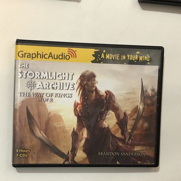 The Way of Kings Book 5 Audiobook CD Set Graphic Audio by The Stormlight Archive - Picture 1 of 4
